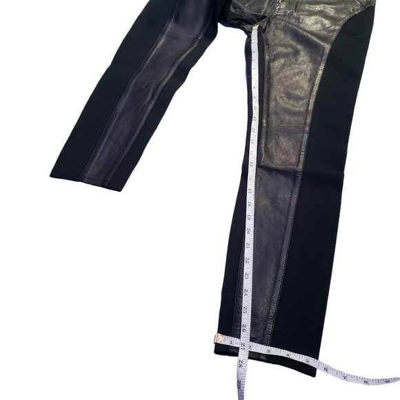 Lucky Brand Black Leather Pants - Picture 7 of 8